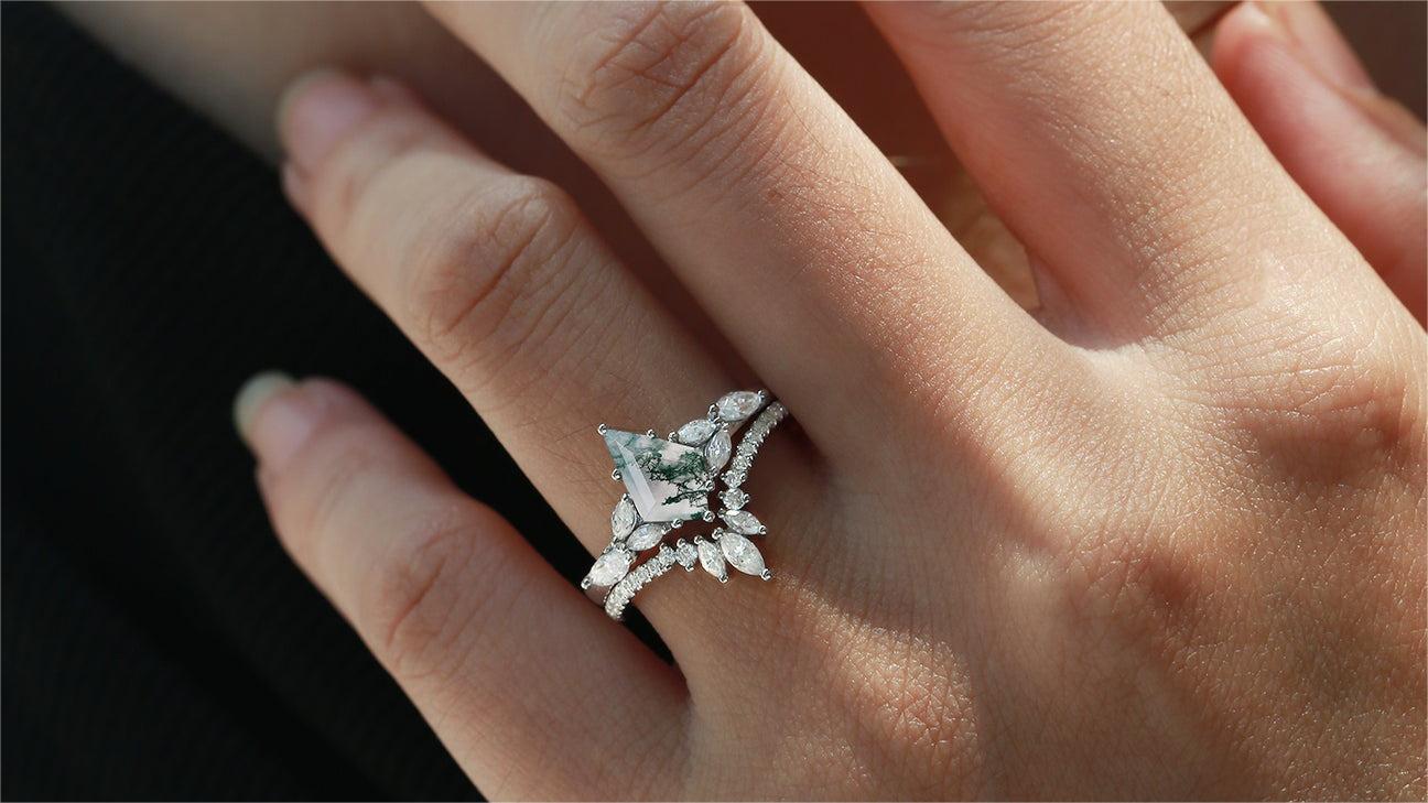 How Should Moss Agate Rings Be Selected?